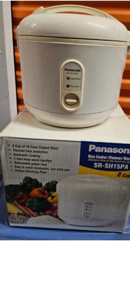 Arrocera/vaporera Panasonic ST-SH15PA 08 tazas vintage - usada Foto 1 de 3