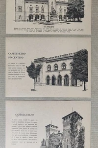 PARMA PROVINCIA-GRUPPO STORIA POSTALE PARMENSE-Cremona-LOTTO 3 CARTOLINE-C97-185 - Imagen 1 de 1