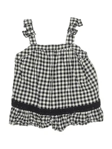Unbranded Girls Black Sleeveless Blouse 6 - Picture 1 of 2