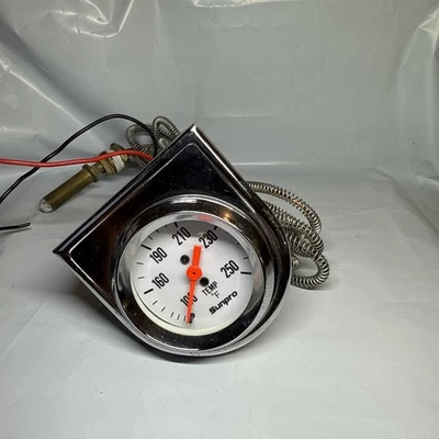 Sunpro  12 Volt 2 inch Water Temperature Gauge Internal Lighting USED - Image 1 of 4