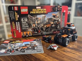 LEGO Marvel Avenger 76050 Crossbones Hazard Heist (Complete Set, NO MINIFIGURES)