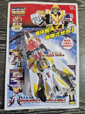 Hawk Overlord Polyfect Toys Jet Robot Figure New Sealed Card Wear - Image 1 of 4