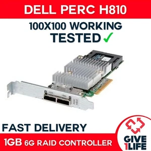 DELL PERC H810 NDD93- 1GB CACHE - CONTROLADORA RAID SAS 6GB/s - PCIe - SERVIDOR - Picture 1 of 7