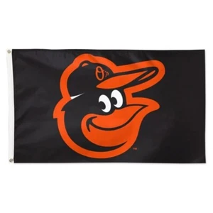 BALTIMORE ORIOLES MLB LICENSED 3' X 5' FLAG POLE FLAG MADE IN USA FREE SHIPPING - Picture 1 of 2