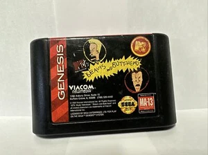 MTV's Beavis and Butt-Head (Sega Genesis, 1994) CARTRIDGE ONLY **FREE SHIPPING** - Picture 1 of 3