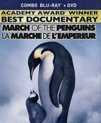 March of the Penguins - Morgan Freeman - National Geographic - BluRAY+ DVD Combo - Image 1 of 2