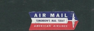 Estados Unidos Americano Aerolíneas' Mañanas Correo Hoy ' Aéreo Label Cenicienta - Imagen 1 de 1