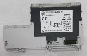 MOELLER XN-2DI-24VDC-P DIGITAL INPUT MODULE 225169 - Picture 1 of 6