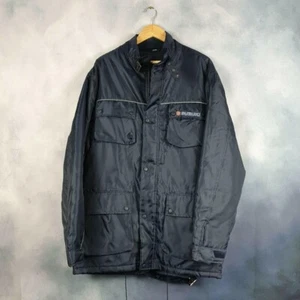 Vintage 90er Suzuki Nylon Canvas Biker Reitjacke L - Bild 1 von 4