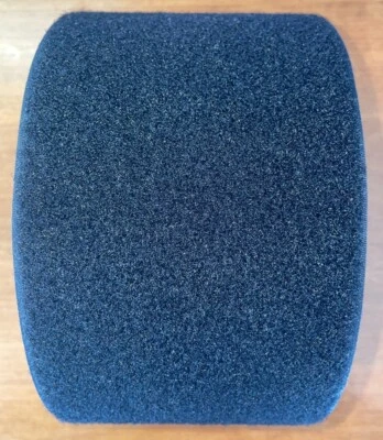 Black Sew-On Loop Strap 4 Inch Fastener Tape 10 Yards - Image 1 of 2