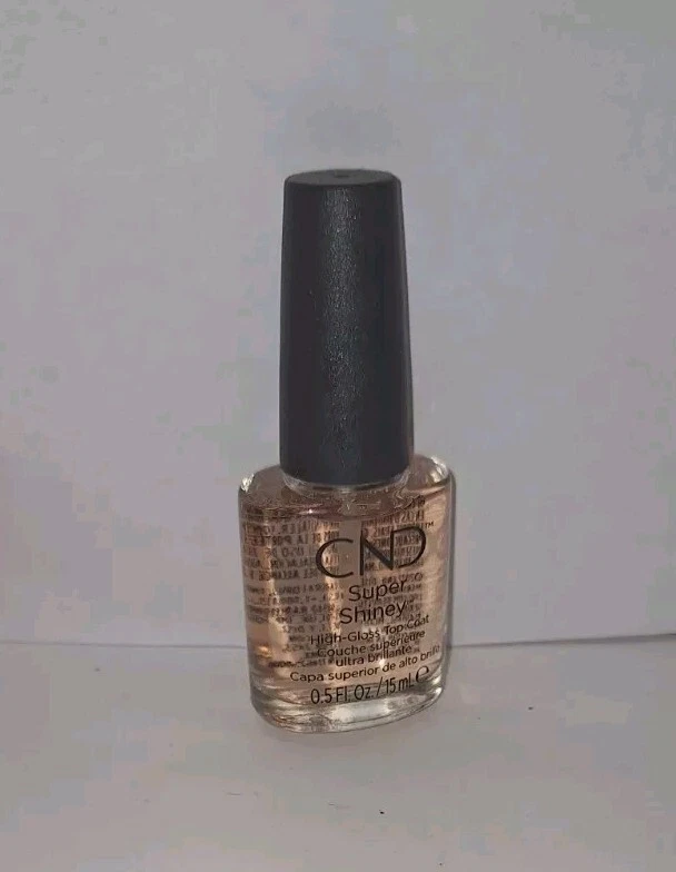 Esmalte de uñas CND Super Shiney Top Coat, nuevo sin caja tamaño completo  Foto 1 de 1