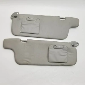 TOYOTA ECHO 00-05 SUNVISOR GRAY Sun Visor Shade SET PAIR LEFT RIGHT 2000-2005 - Picture 1 of 12