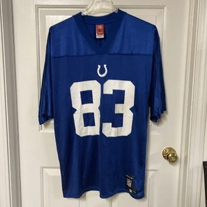 Vintage Indianapolis Colts Brandon Stokley Jersey Men's M NFL Players Reebok - Picture 1 of 14