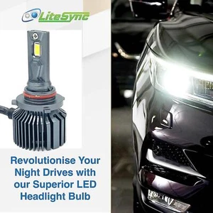 Full Beam Headlight Bulbs 9005/HB3 V9 LED 13000lm For Lexus NX 300 2014-Onwards - Picture 1 of 16