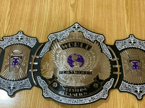 NEW UNDERTAKER WINGED EAGLE TITLE WWF CHAMPIONSHIP REPLICA BELT Cover