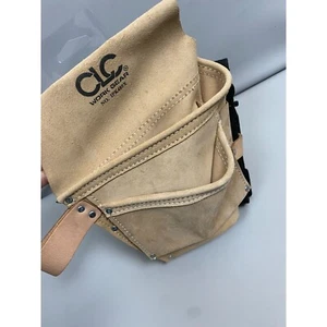 NEW CLC Work Gear Accessories Leather Brown Construction Carpenter Tool Belt - Picture 1 of 8