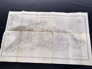 Position der amerikanischen spanischen kubanischen Streitkräfte 14. Juli Armee Skizze Karte - Bild 1 von 2