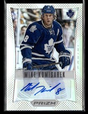 2012-13 Panini Prizm Autographs #13 Mike Komisarek