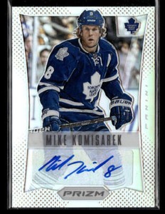 2012-13 Panini Prizm Autographs #13 Mike Komisarek