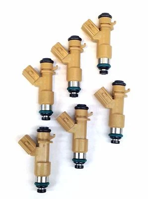 6 ПОДЛИННЫХ ОРИГИНАЛЬНЫХ ТОПЛИВНЫХ ФОРСУНОК DENSO 297-0014 2005-2007 HONDACORD 3,0 Л V6 - Изображение 1 из 3