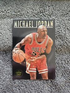 1993-94 Skybox Premium Center Stage Basketball #CS1 Michael Jordan Chicago Bulls