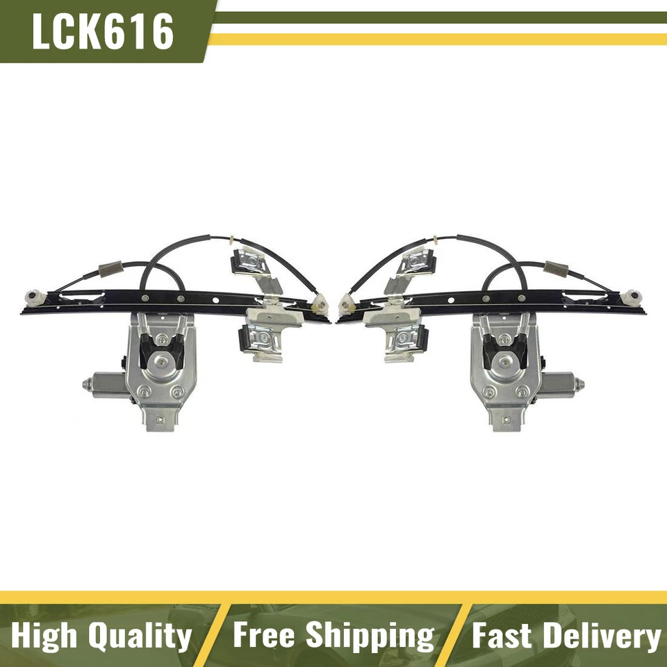 Reguladores de ventana Dorman POWER con par trasero de motor izquierdo y derecho para Chevy Foto 1 de 4