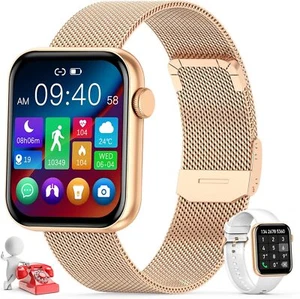 Smart Watch for Women, 1.85'' Full Touch Bluetooth Calling Smartwatch - Picture 1 of 7