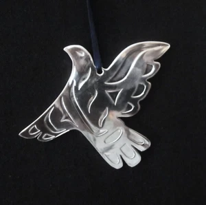 Native Canadian Paul Windsor Silver Plate Dove Ornament Haisla, Heiltsuk - Picture 1 of 5