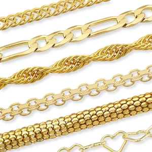 Chaîne en or 0,8-4,0 mm - 40-75 cm - 24K vermeil or - Collier - AURIORE - Bild 1 von 27