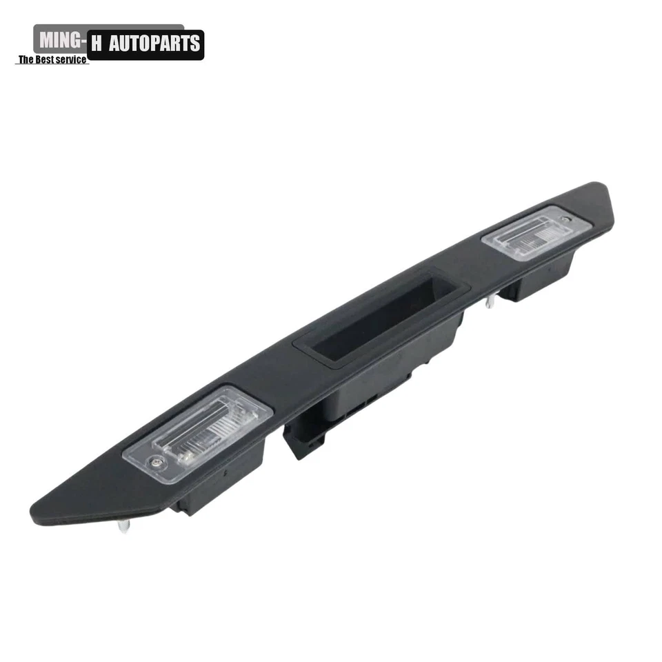 Conjunto de moldura de luz de matrícula de empuñadura de maletero para Audi A3 A4 A6 Q7 8P48275743FZ Foto 1 de 4