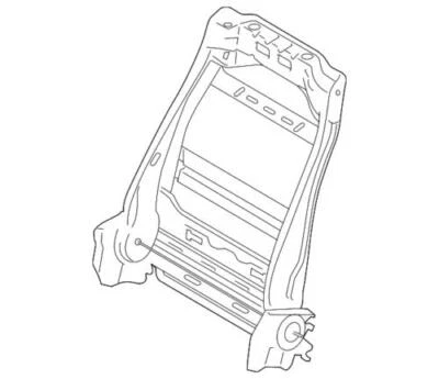 Conjunto de marco de asiento delantero genuino Ford Transit Connect 2014-2019 DT1Z-6161019-B Foto 1 de 2