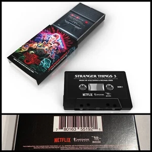 STRANGER THINGS 3 Cassette Tape Walkie Talkie SEALED-Kyle Dixon Michael Stein - Picture 1 of 11