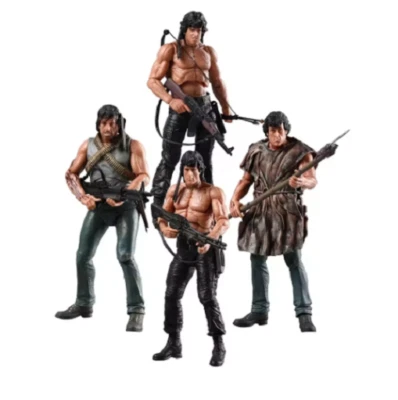 RAMBO NECA ACTION FIGURE 16 CM CON SCATOLA 🚛SPED.TRACCIATA GRATUITA - Immagine 1 di 4