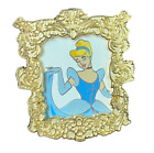 Disney Cinderella Die Cast Frame Pin Collectors Pin Trading Around The World