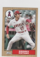 2022 Topps Mini Baseball Shohei Ohtani 1987 Topps #78B-4 Angels