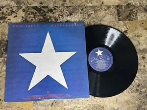 NEIL YOUNG HAWKS & DOVES REPRISE LABEL FOLK ROCK EX+ NM - Picture 1 of 4
