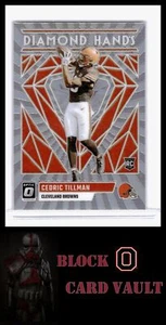 2023 Donruss Optic #DH-CT Cedric Tillman Diamond Hands - Picture 1 of 2