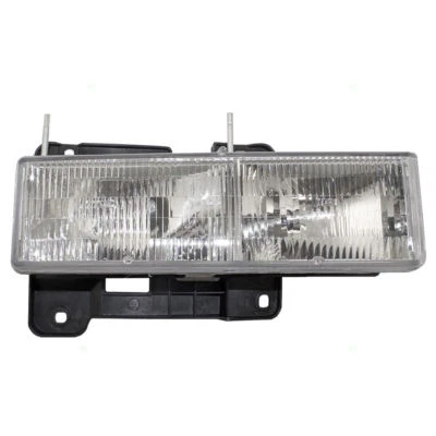 Faro DEPO para camionetas Chevrolet C/K 1988-2000 lado derecho del pasajero GM2503101 Foto 1 de 3