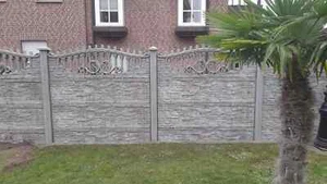 40m Betonzaun Sichtschutzzaun aus Polen Lärmschutz Montage GartenzaunBeton - Bild 1 von 24