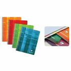 Clairefontaine Wirebound Notebook - Graph w/8 tabs 48 sheets - 4 1/4 x 6 3/4