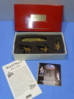 Soldados britânicos W. Britain 17648 WWI, na caixa - Imagem 1 de 3