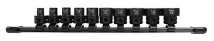 Astro Tools 78310 10-Piece 3/8" Drive Low Profile Nano Impact Sockets - SAE - Picture 1 of 3