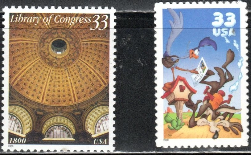 US Scott #3390 and 3391a, MNH - Image 1 of 1