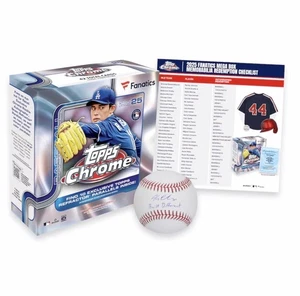 2025 Topps Chrome Baseball Mega Box - Fanatics Exclusive (Presale - Ships 8/15) - Picture 1 of 2