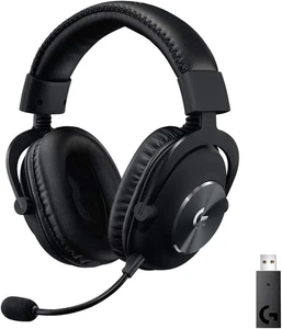 Logitech G PRO X LIGHTSPEED Wireless Gaming Headset 50 mm Lautsprecher Schwarz - Afbeelding 1 van 13