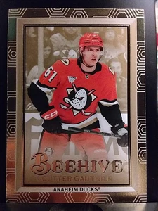 2024-25 Upper Deck Extended BeeHive Gold SP Rookie Cutter Gauthier BH-1 - Picture 1 of 2