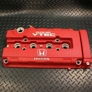 HONDA Genuine CIVIC EK INTEGRA B18C B16B RED VALVE Head COVER 12310-P73-J00 - Picture 1 of 18
