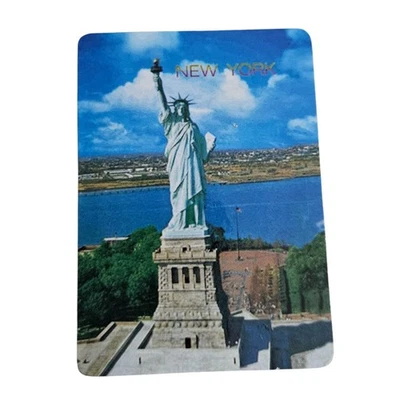 Statue of Liberty Vintage Magnetic Mini Telephone Address Book 2.75 In x 2 Inch - Image 1 of 4