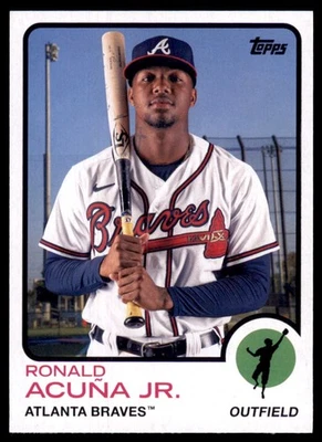 2021 Topps Archives Ronald Acuña Jr. Atlanta Braves #111 2159 - Image 1 of 2
