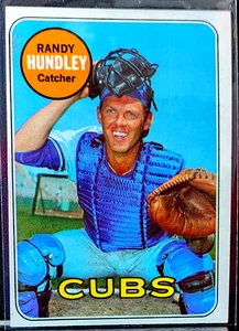 1969 Topps Randy Hundley #347 Chicago Cubs casi nuevo-como nuevo - Imagen 1 de 2